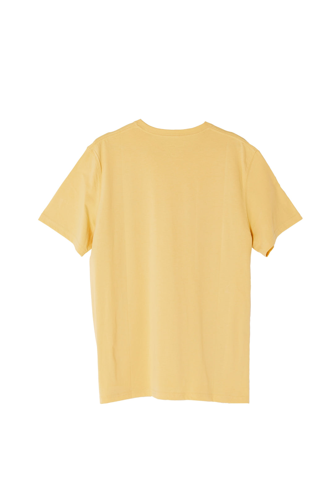 Square Organic PIMA Tee - Straw - Hang Loose#color_straw