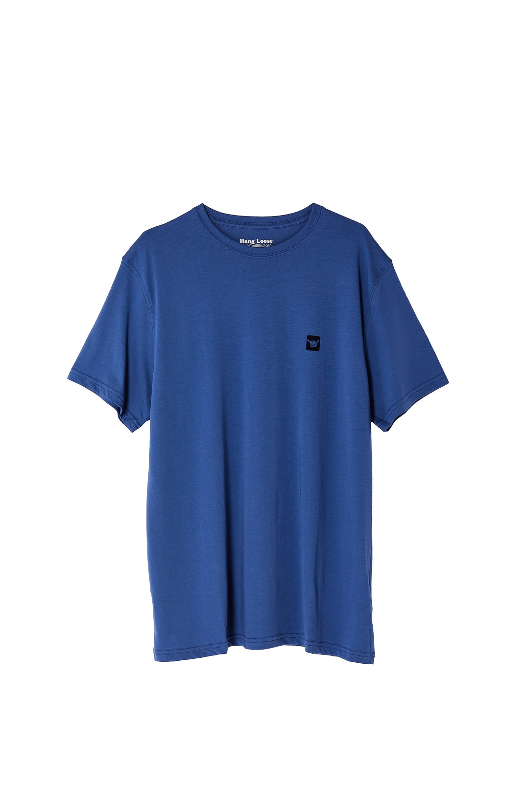 Back Organic PIMA Tee – Pacific Blue - Hang Loose#color_pacific-blue