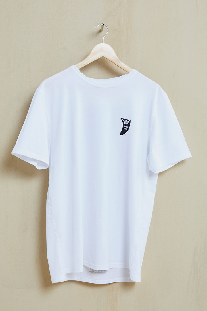 Full Quiv Organic PIMA Tee – White - Hang Loose#color_white