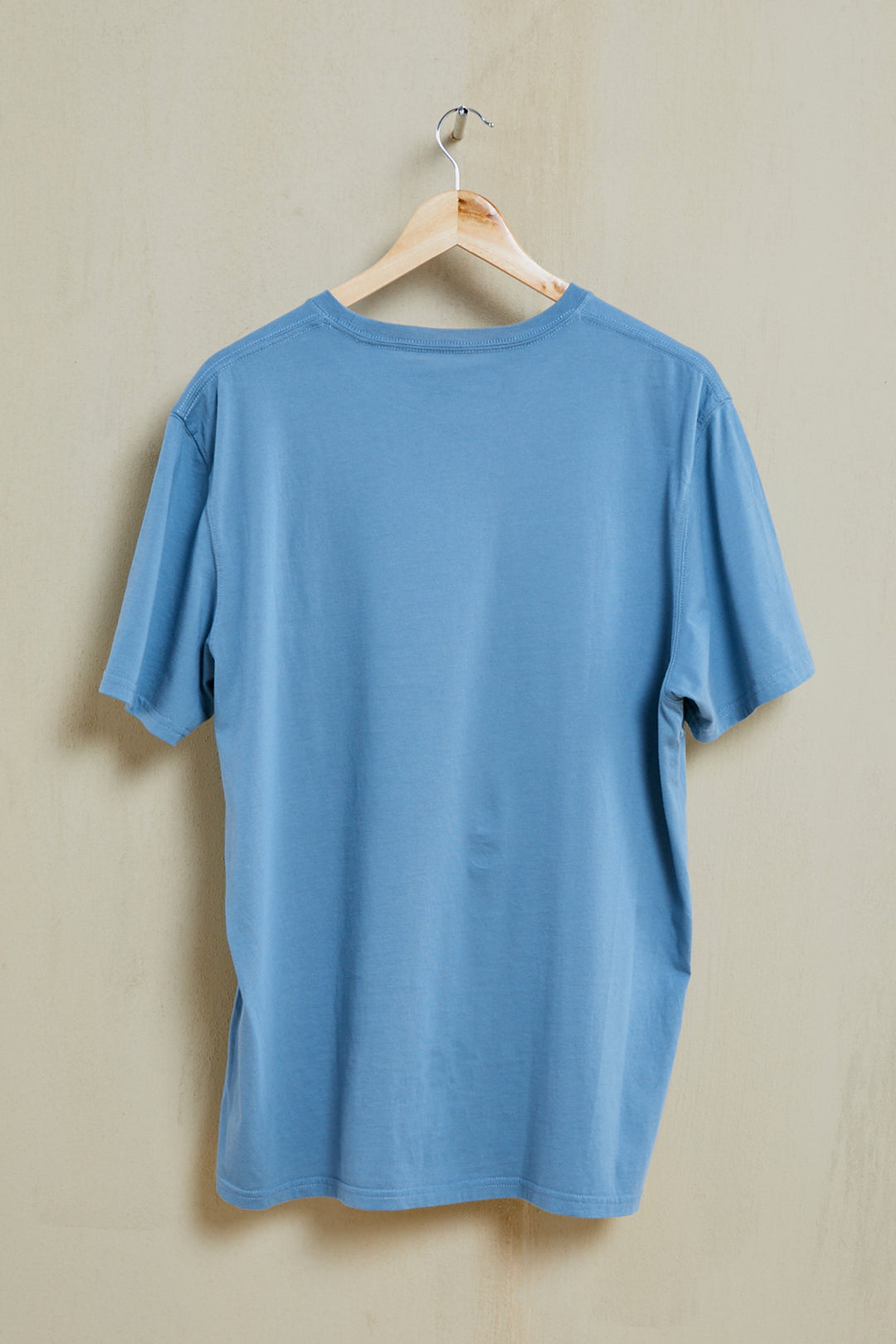 Leaves Organic PIMA Tee – Slate Blue - Hang Loose#color_slate-blue