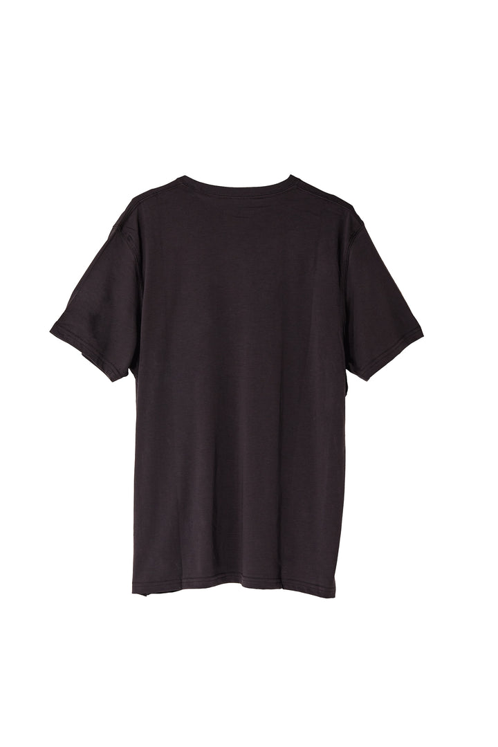 The Looger Organic PIMA Tee – Black Washed - Hang Loose#color_black-washed