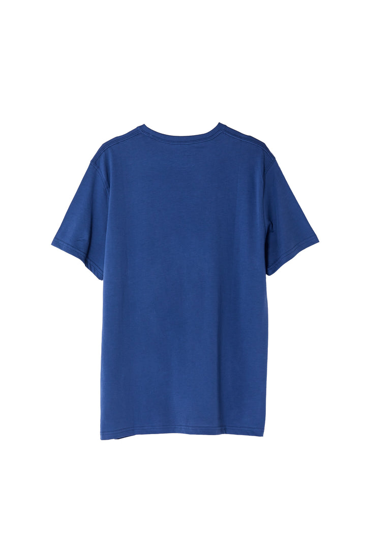 The Looger Organic PIMA Tee – Pacific Blue - Hang Loose#color_pacific-blue