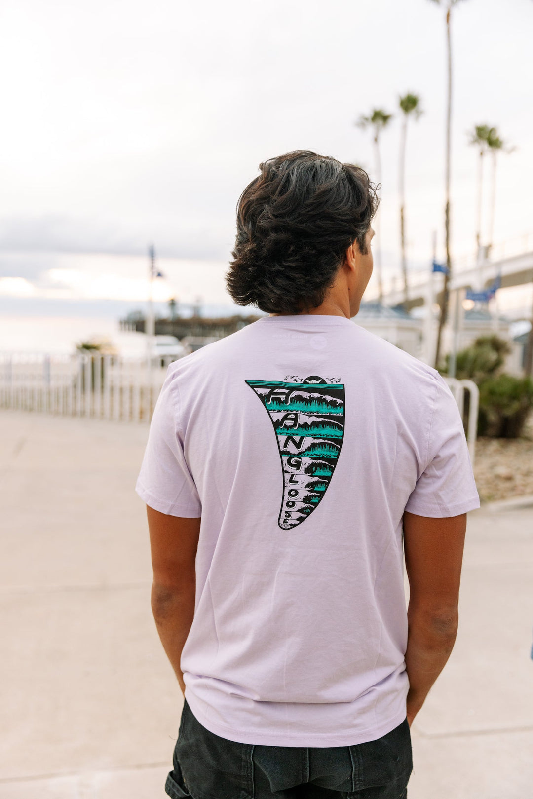 Full Quiv Organic PIMA Tee – Lilac - Hang Loose#color_lilac
