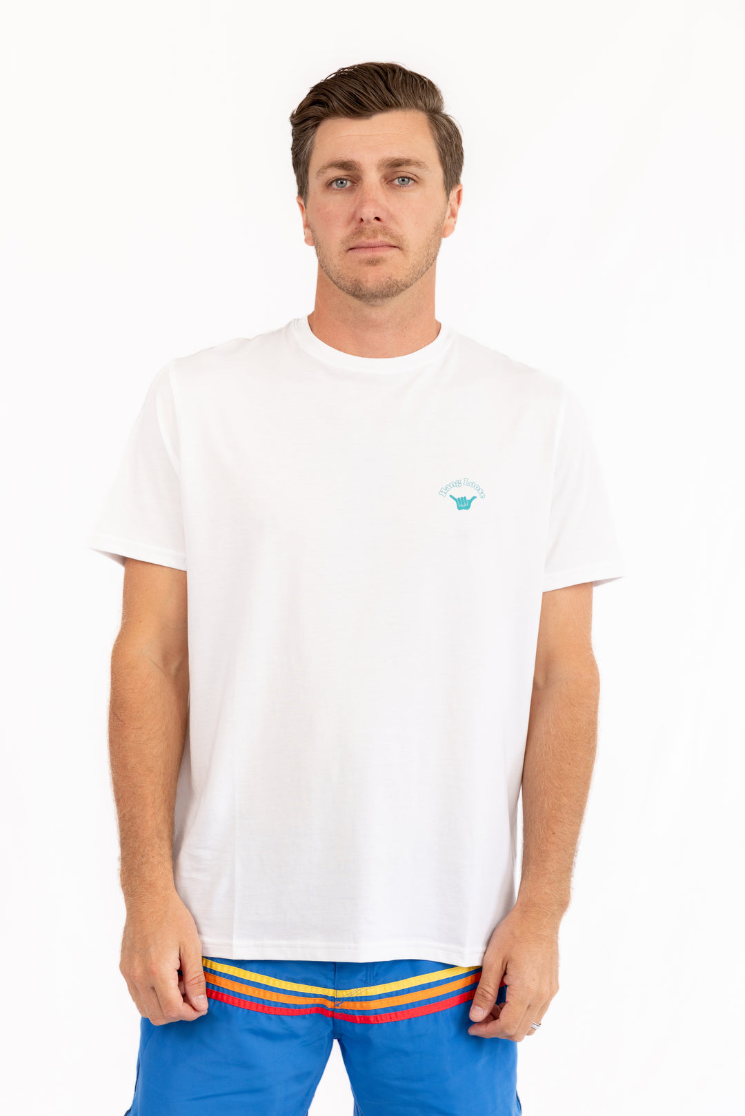 Trust Organic PIMA Tee – White - Hang Loose#color_white