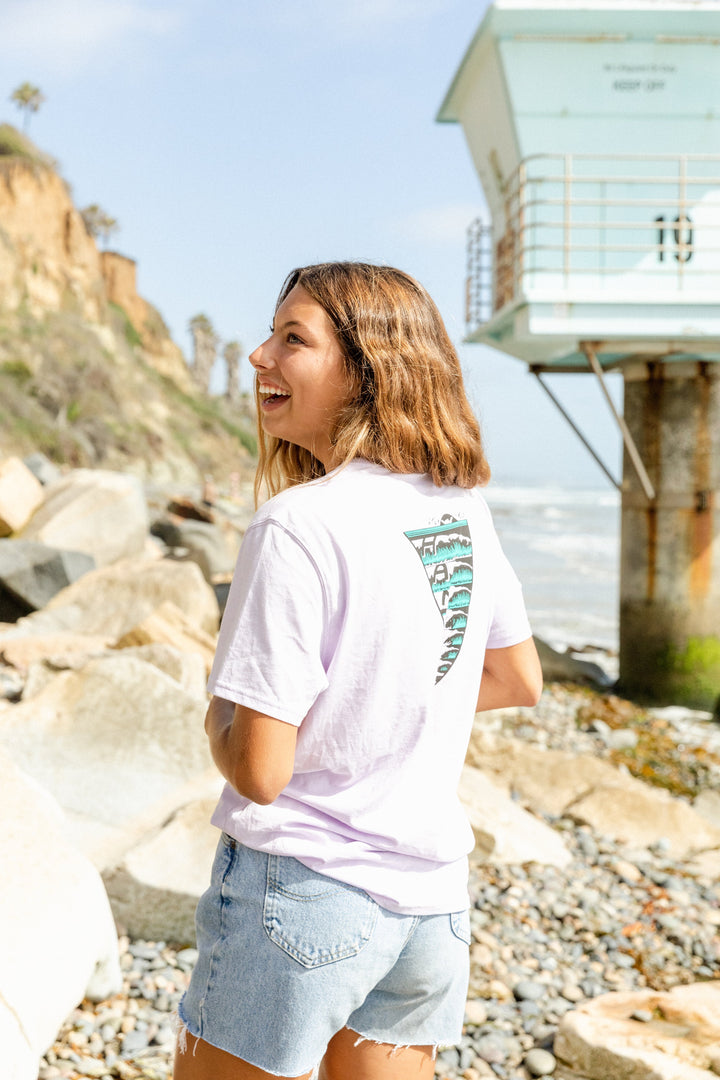 Full Quiv Organic PIMA Tee – Lilac - Hang Loose#color_lilac