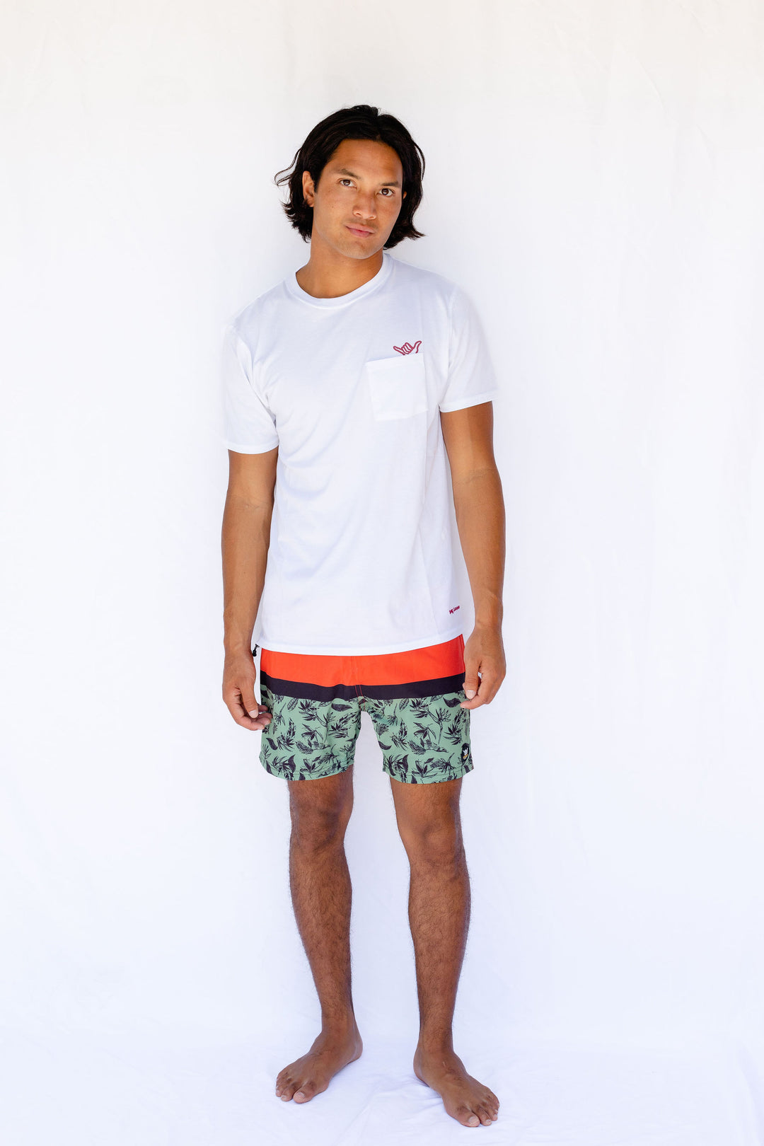 Kauai Boardshort - Brick Olive