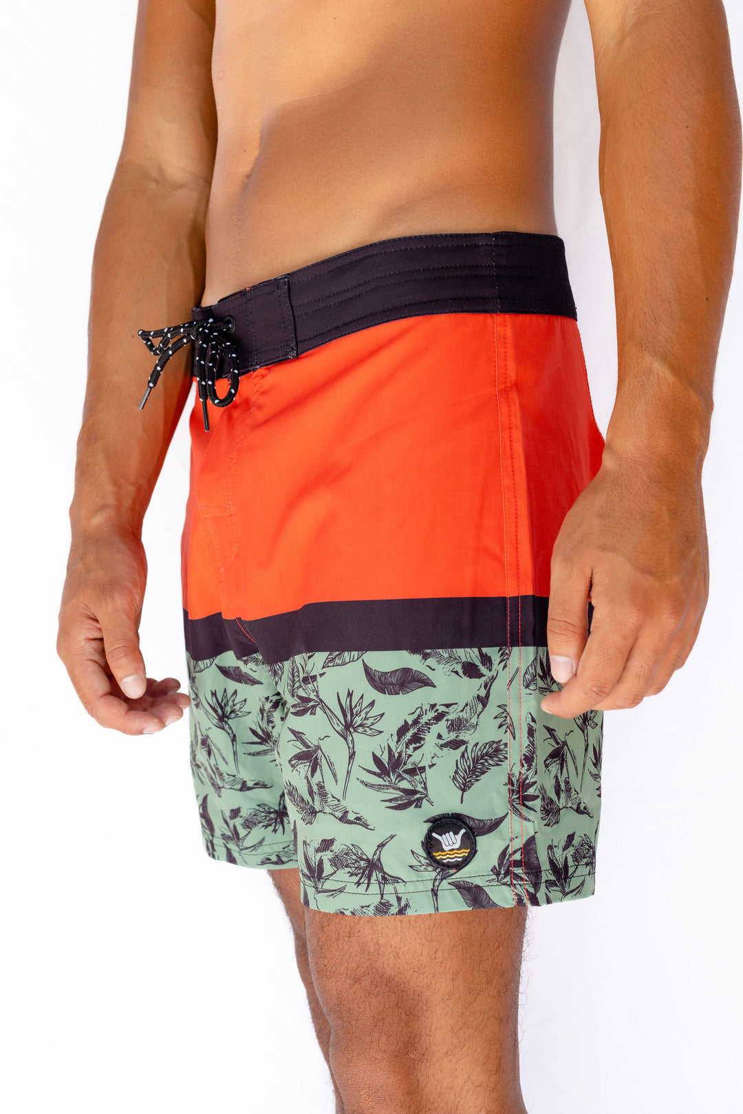 Kauai Boardshort - Brick Olive