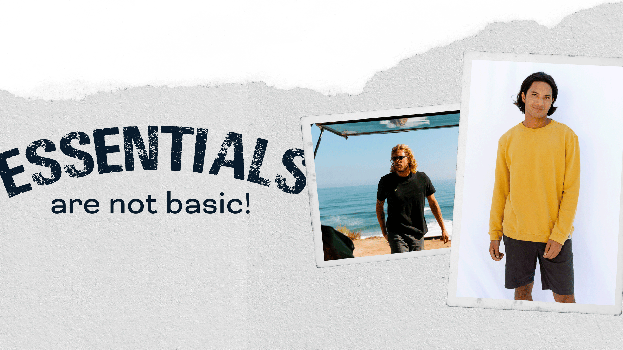 Essentials are not basic - Hang Loose