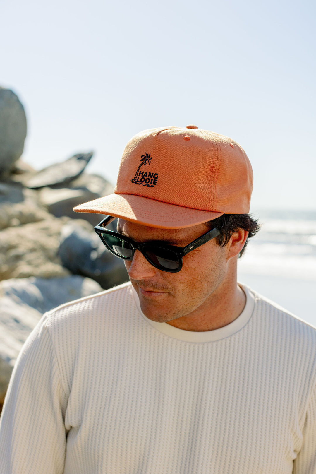 Mucho Bueno Poly Cap - Tangerine - Hang Loose