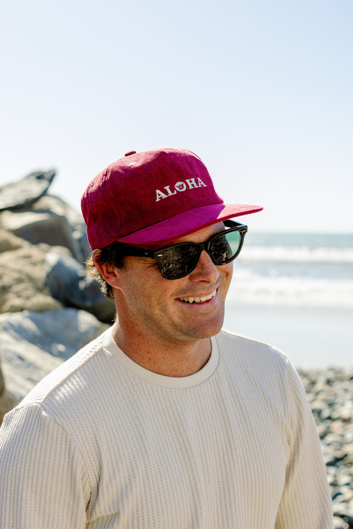 Aloha Cord Cap - Smoked Brick