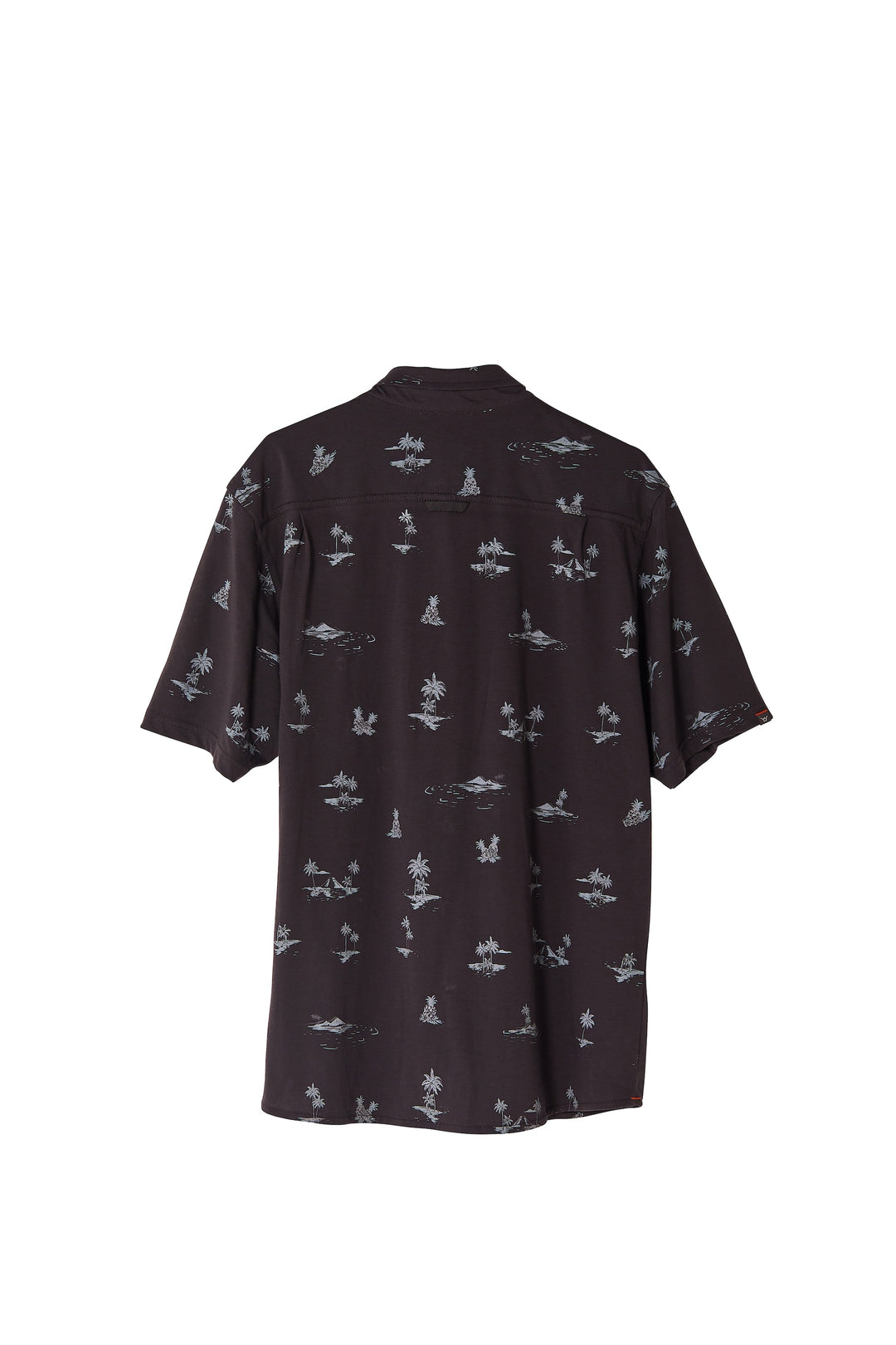 Sunset Organic PIMA Shirt - Black Washed - Hang Loose#color_black-washed