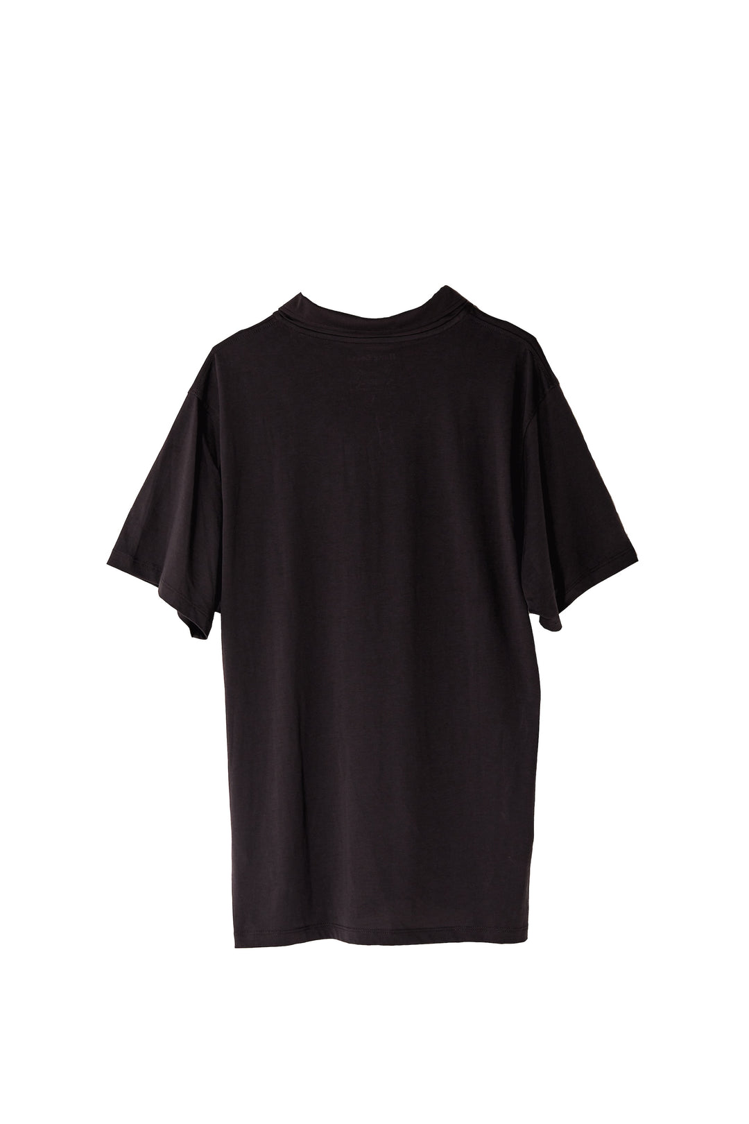 Haleiwa Polo Organic PIMA Tee – Washed Black - Hang Loose#color_black-washed