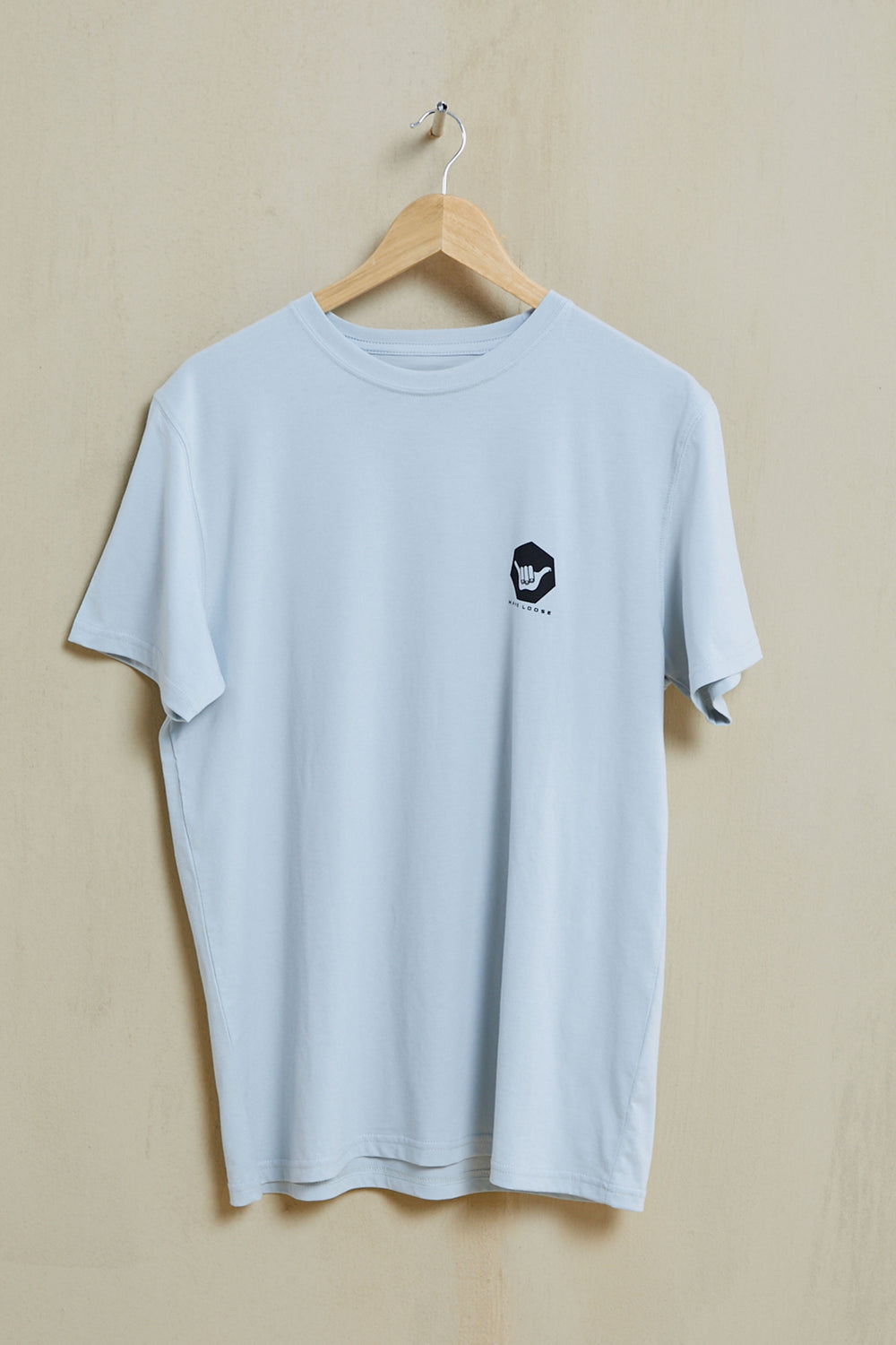 Aloha Organic PIMA Tee – Grey - Hang Loose#color_grey