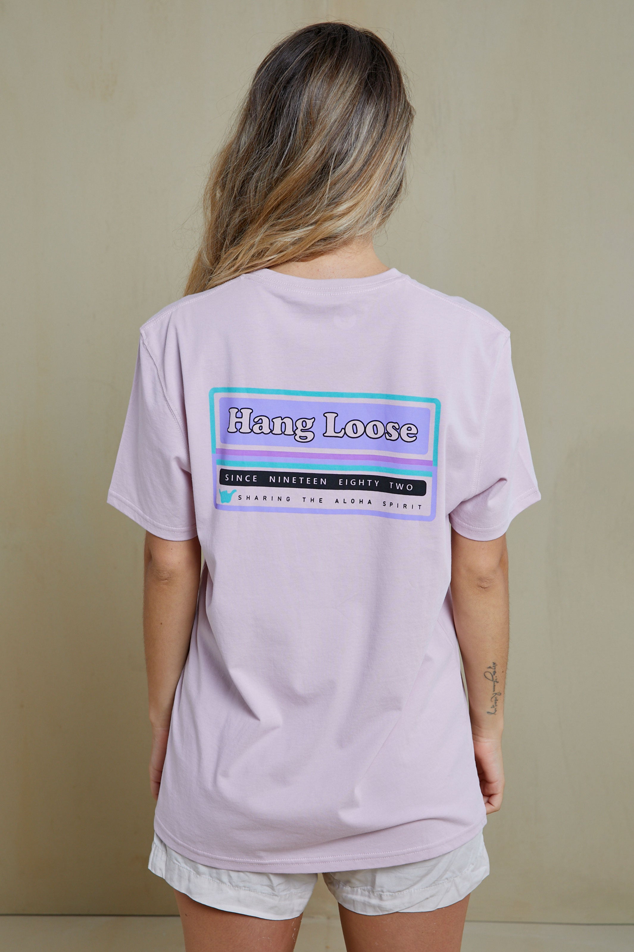 Over Organic PIMA Tee - Orchid - Hang Loose#color_orchid