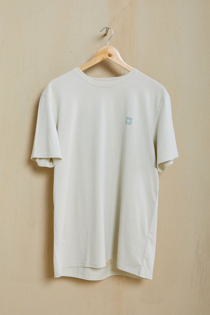 Back Organic PIMA Tee – Off White - Hang Loose#color_off-white