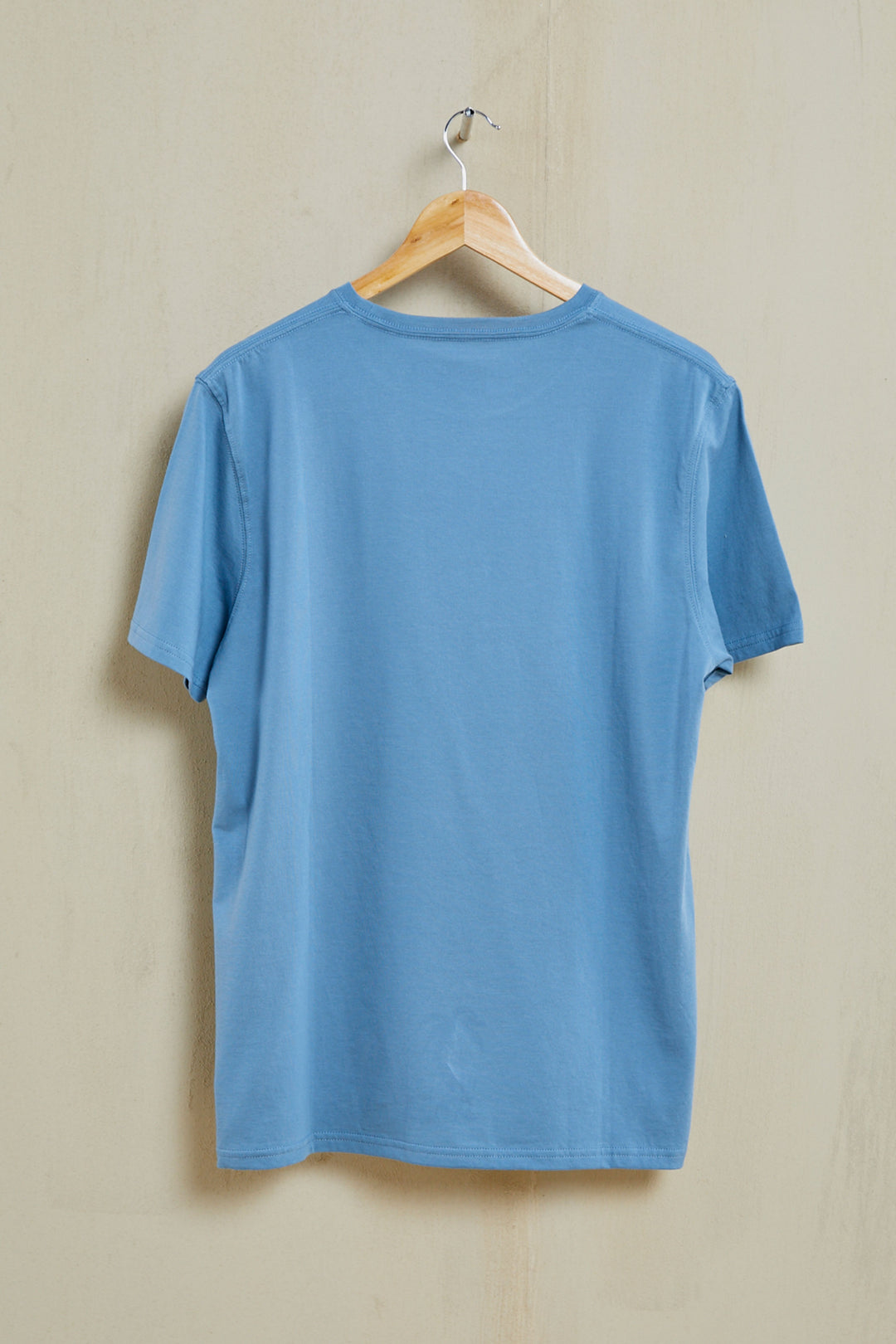 Square Organic PIMA Tee - Slate Blue - Hang Loose#color_slate-blue