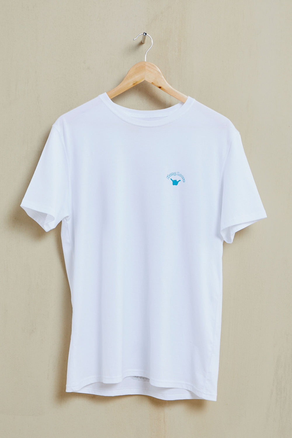 Trust Organic PIMA Tee – White - Hang Loose#color_white
