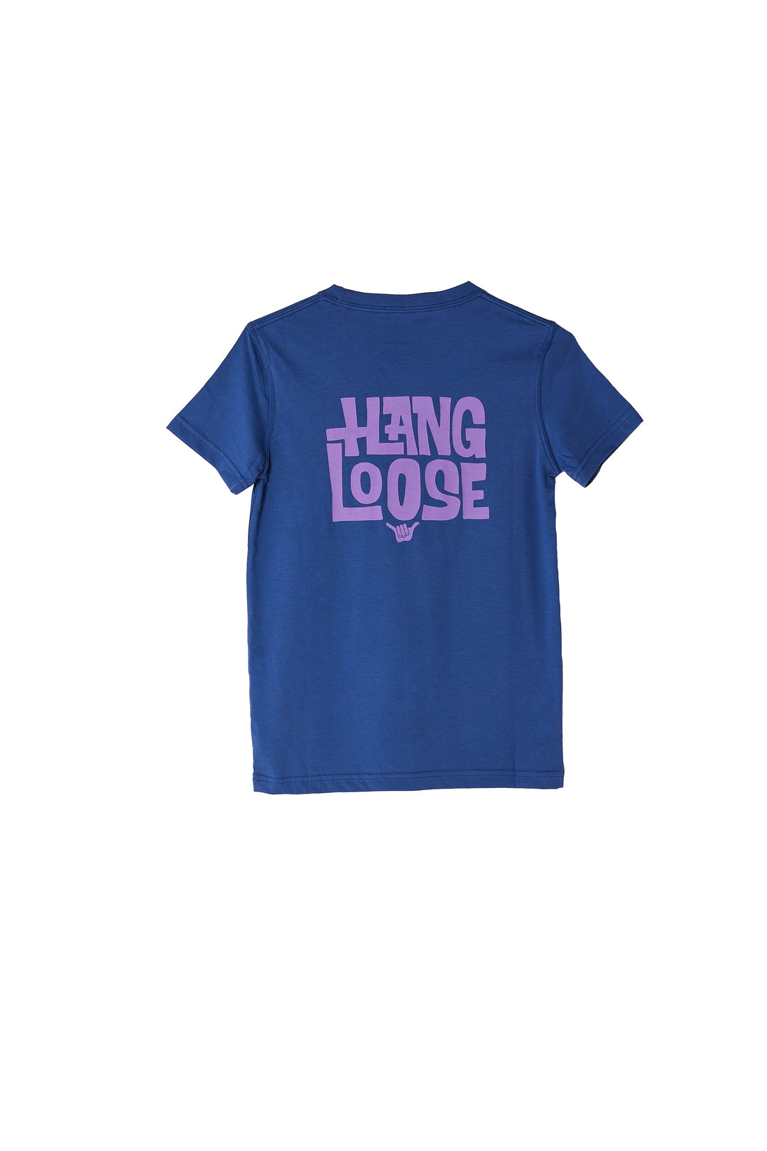 Loco Kids PIMA Tee – Pacific Blue - Hang Loose#color_pacific-blue