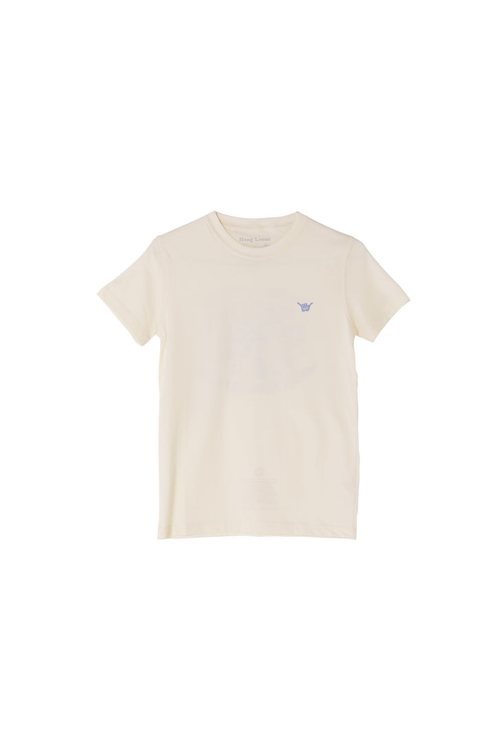 Board Meeting Kids PIMA Tee – Off White - Hang Loose#color_off-white