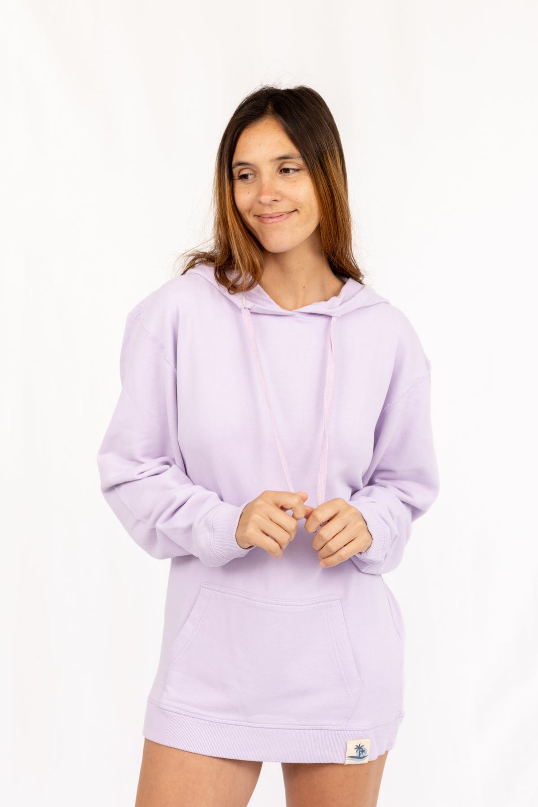 Pelikan PIMA Cotton Hoodie - Lilac - Hang Loose#color_lilac