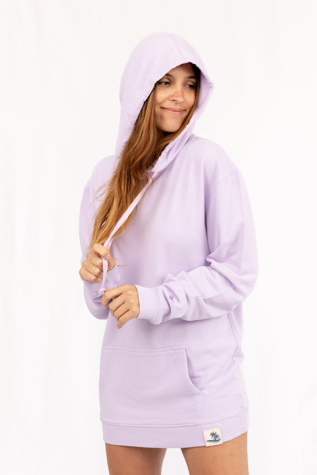 Pelikan PIMA Cotton Hoodie - Lilac - Hang Loose#color_lilac