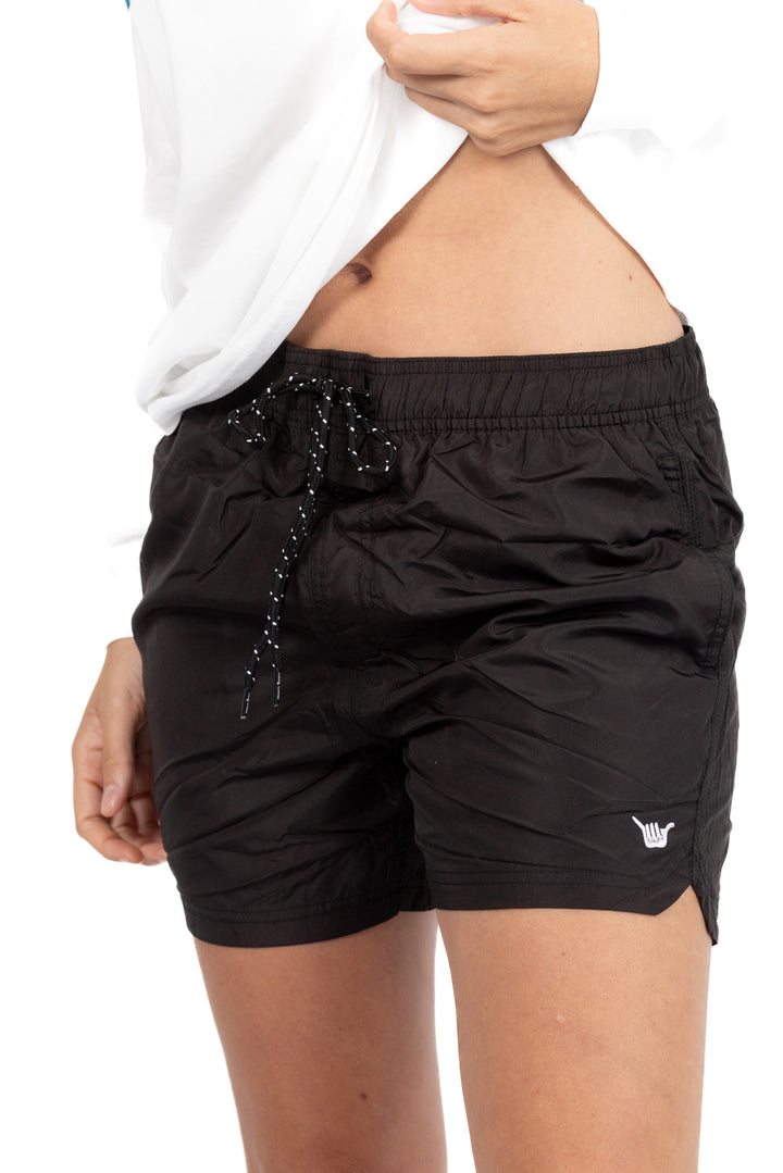 Beach Volley  Boardshort  - Black - Hang Loose#color_black