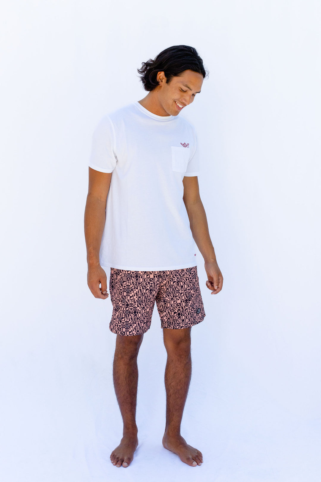 Chesster Boardshort  - Brick - Hang Loose#color_chesster-brick