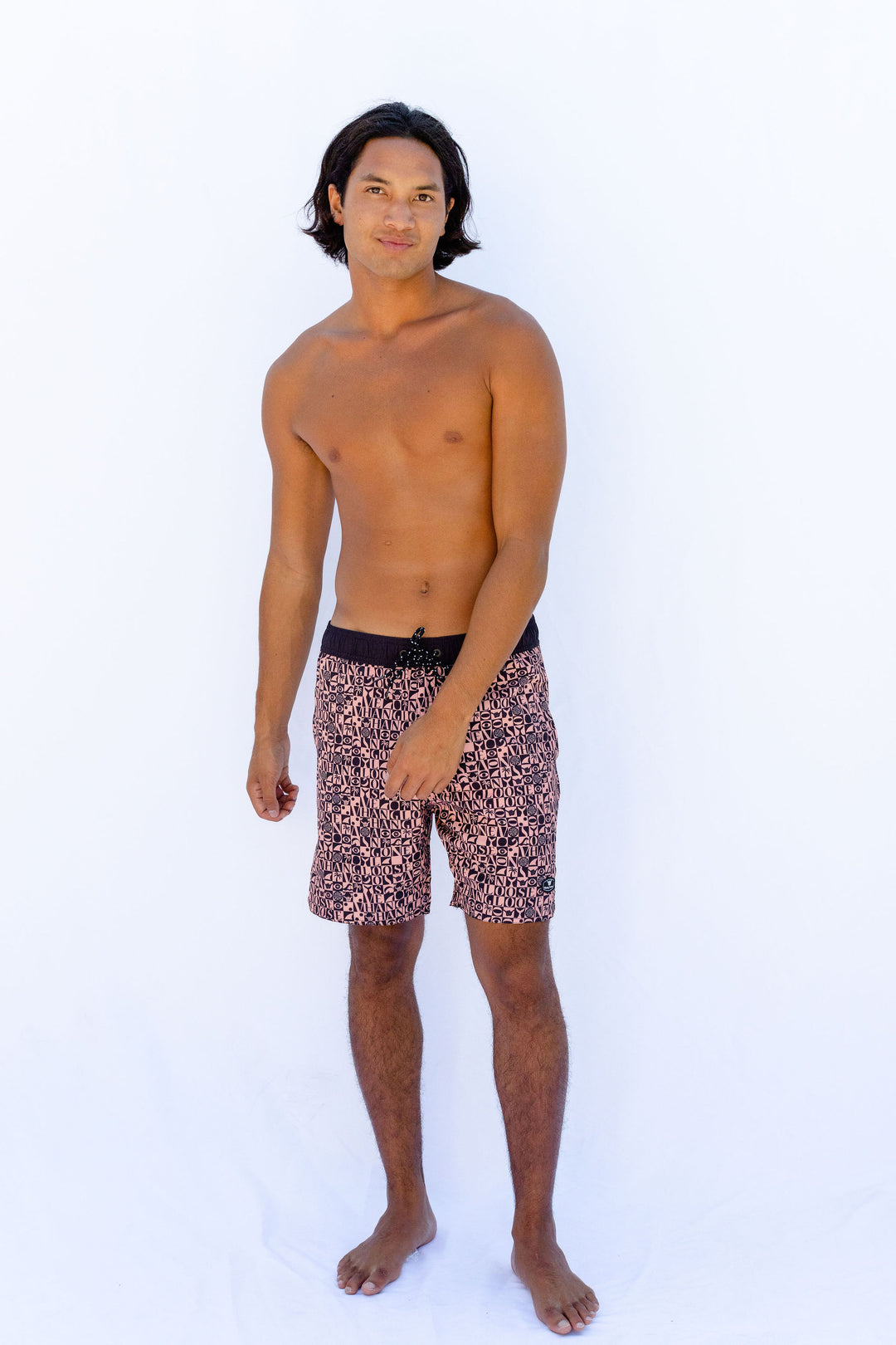 Chesster Boardshort  - Brick - Hang Loose#color_chesster-brick