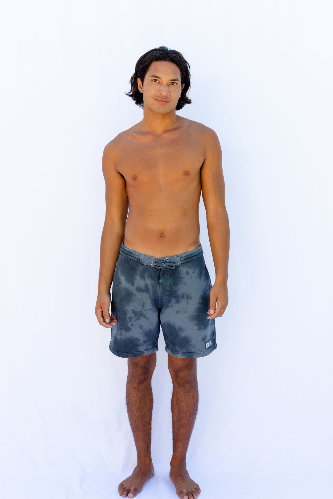 Walkshort Chilling - Blue Charcoal - Hang Loose#color_blue-charcoal