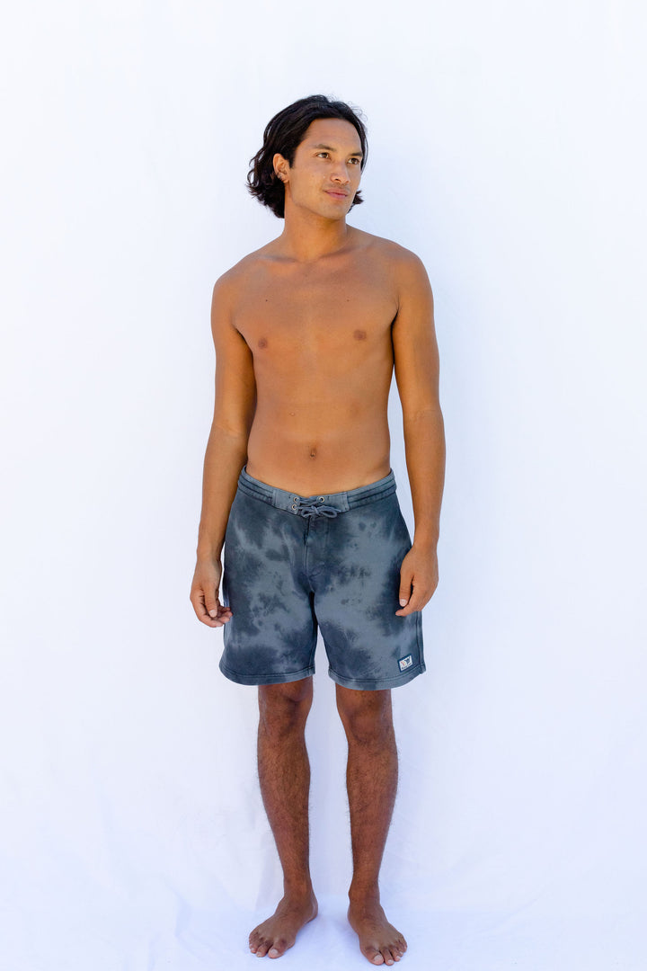 Walkshort Chilling - Blue Charcoal - Hang Loose#color_blue-charcoal