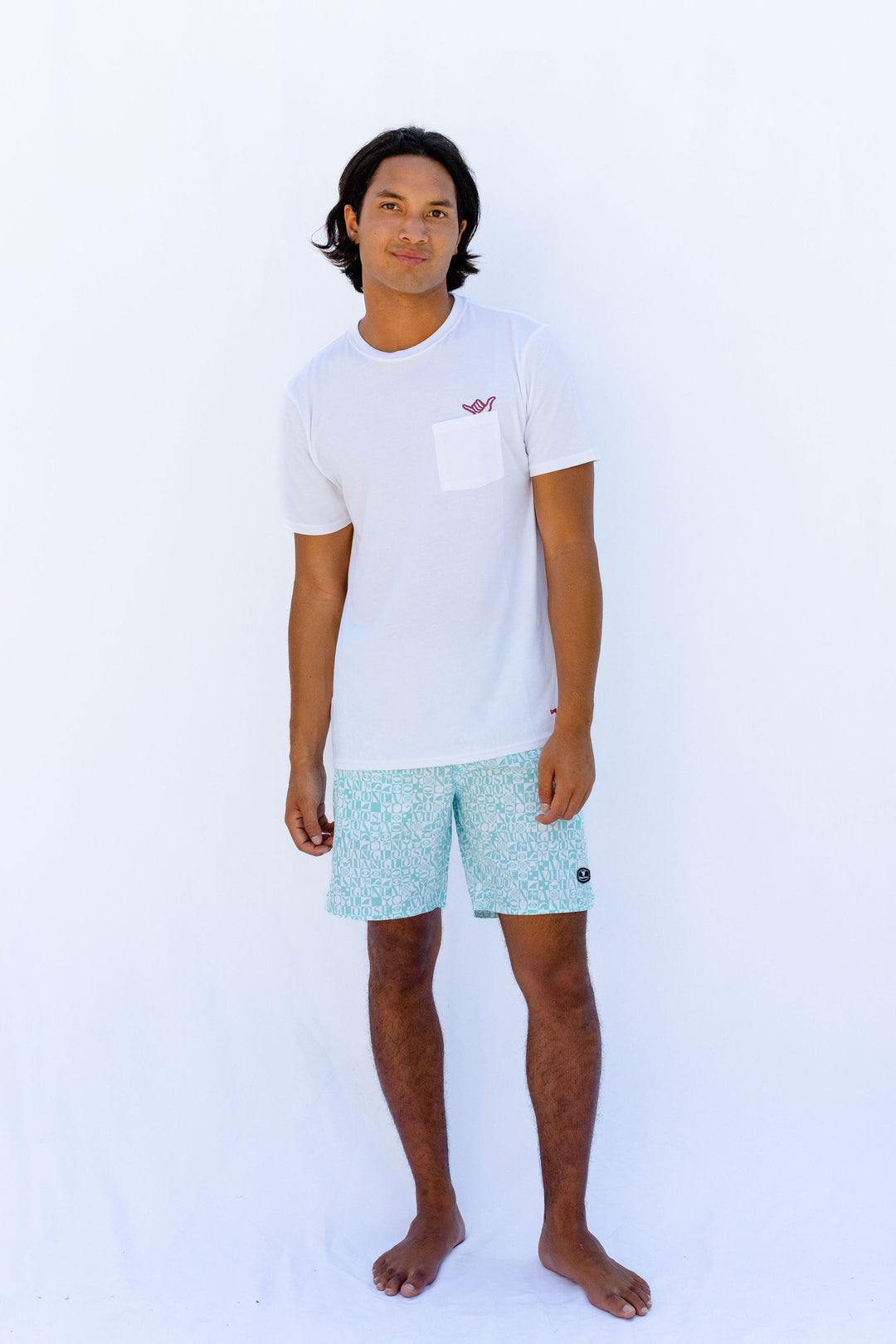 Chesster Boardshort  - Acqua - Hang Loose#color_acqua