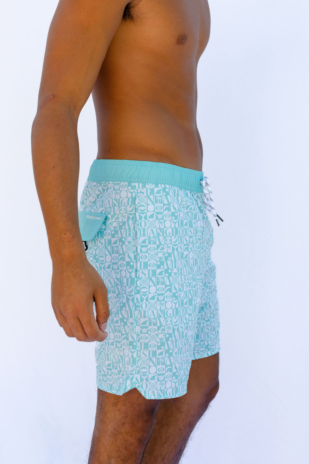 Chesster Boardshort  - Acqua - Hang Loose#color_acqua