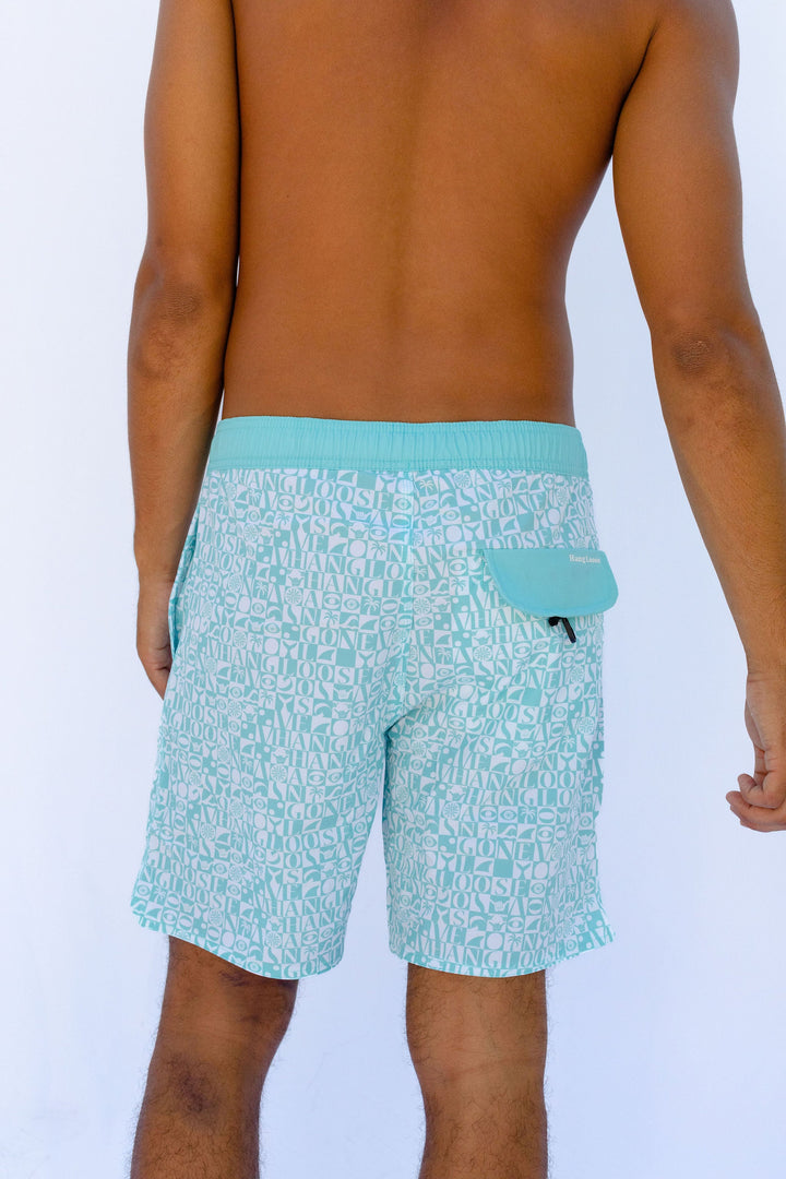 Chesster Boardshort  - Acqua - Hang Loose#color_acqua