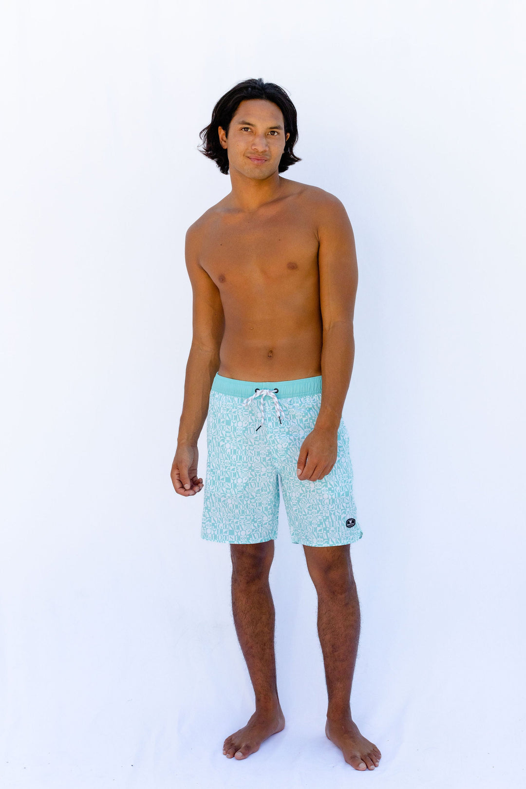 Chesster Boardshort  - Acqua - Hang Loose#color_acqua