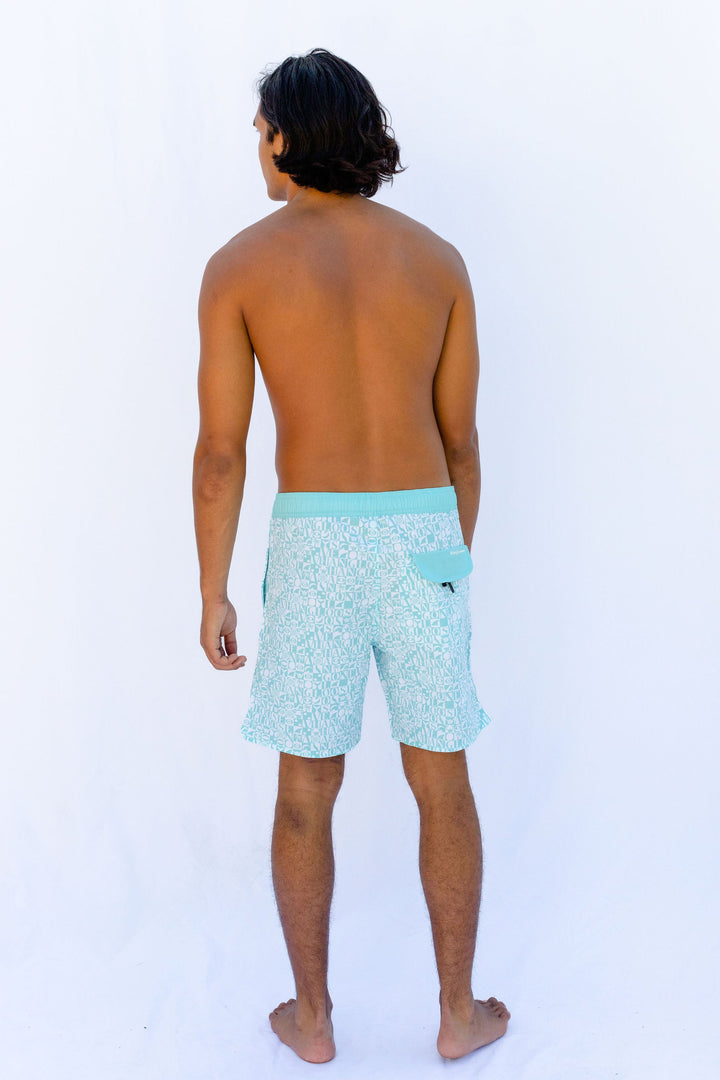 Chesster Boardshort  - Acqua - Hang Loose#color_acqua