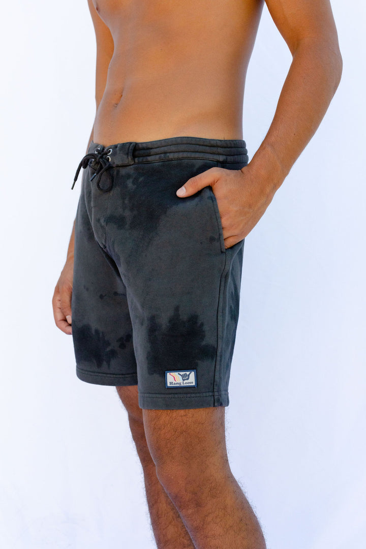 Hang Loose - Walkshort Chilling - Black Charcoal#color_black-charcoal