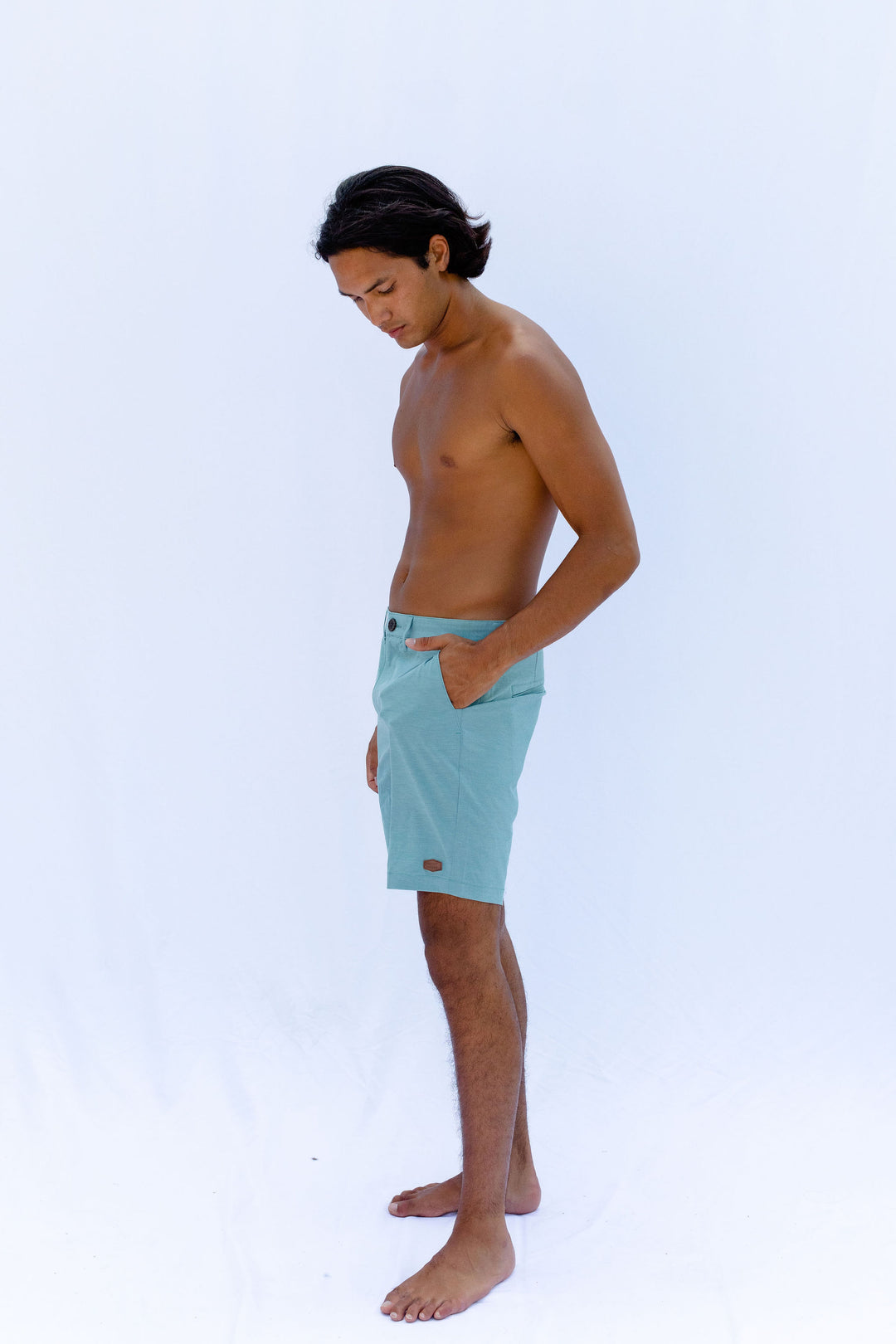 Walkshort In n Out - Light Blue - Hang Loose#color_light-blue