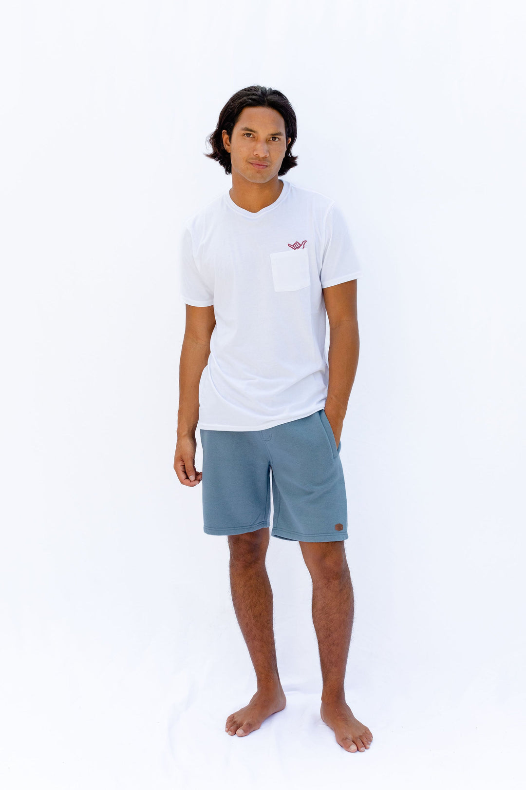 Walkshort Basic Chill - Slate Blue - Hang Loose#color_slate-blue