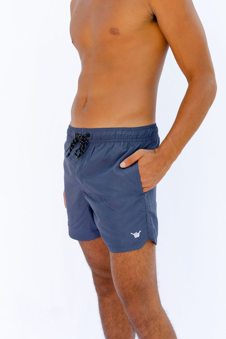 Beach Volley  Boardshort  - Slate Blue - Hang Loose#color_slate-blue