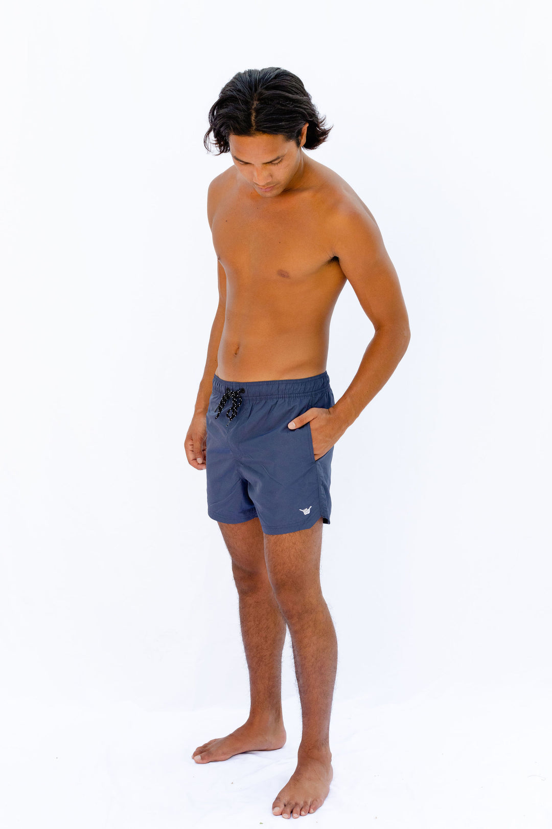 Beach Volley  Boardshort  - Slate Blue - Hang Loose#color_slate-blue