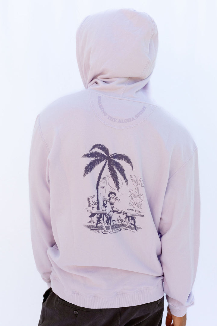 Pelikan PIMA Cotton Hoodie - Lilac - Hang Loose#color_lilac