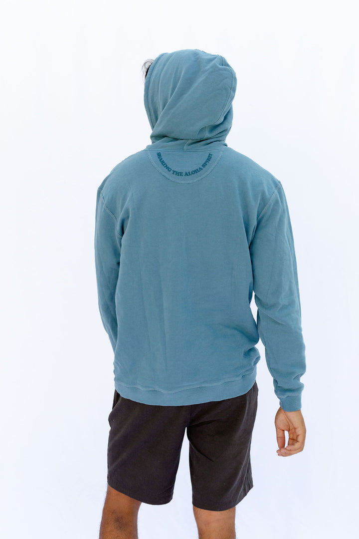 Hang PIMA Cotton Hoodie - Slate Blue - Hang Loose#color_slate-blue