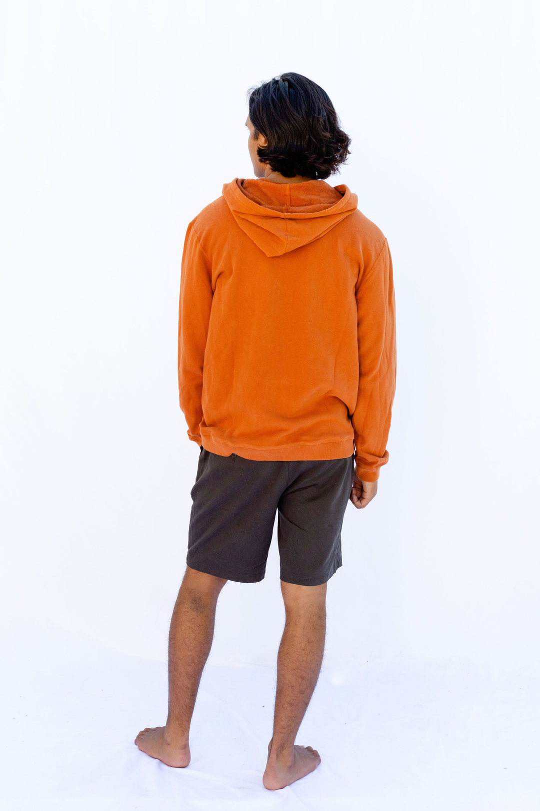 Hang PIMA Cotton Hoodie - Brick - Hang Loose#color_brick