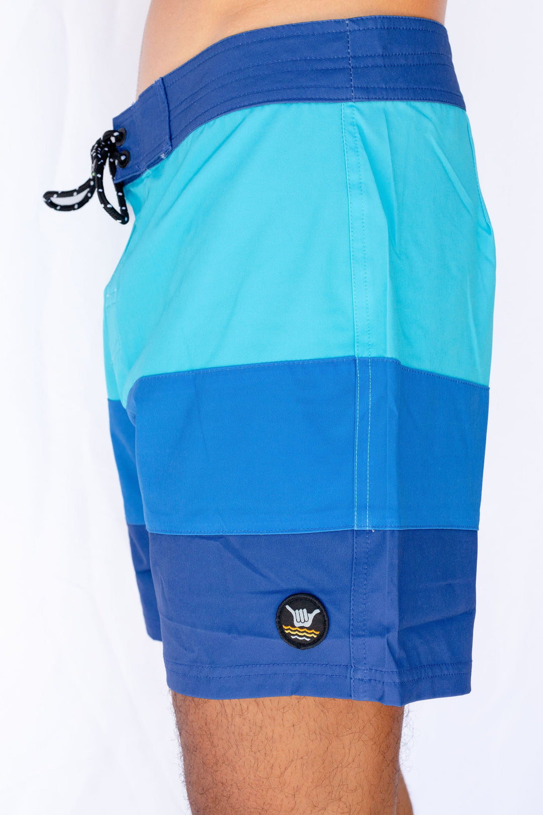 Tri Band  Boardshort  - Blue Light Blue - Hang Loose#color_blue-light-blue