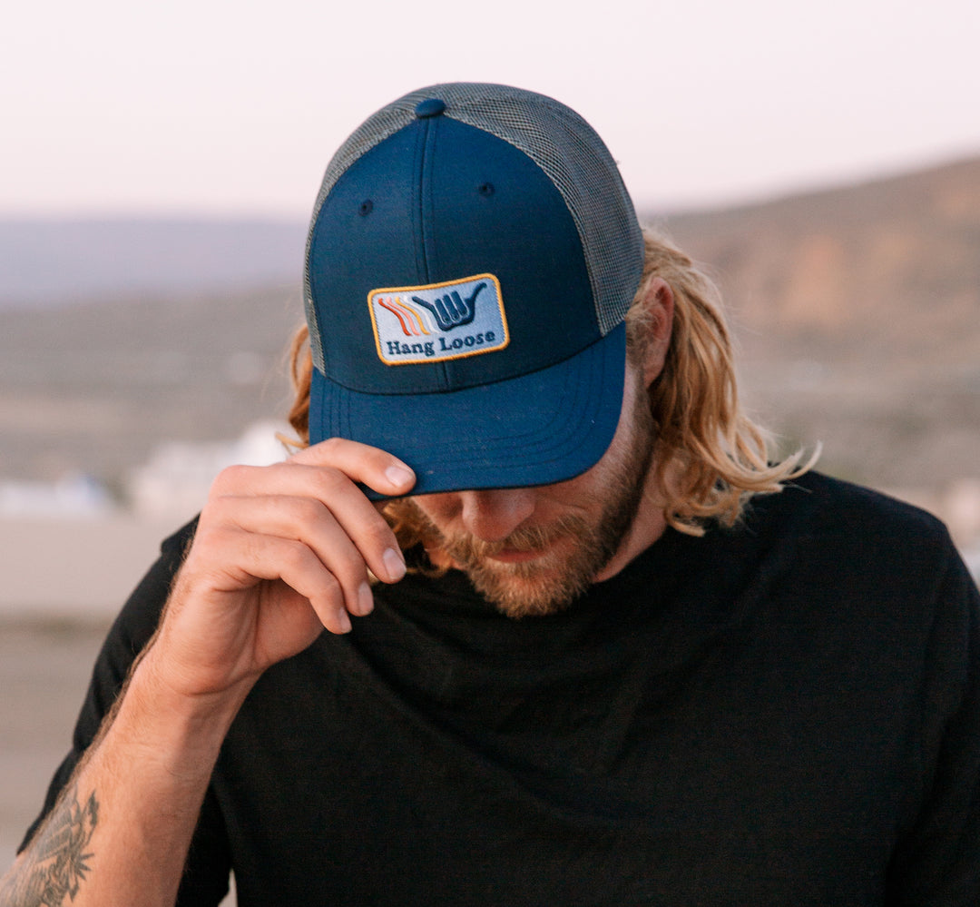 Eighty Two Cap - Slate Blue / Grey - Hang loose