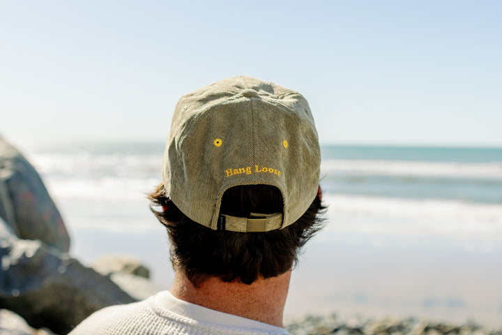 Shaka Cord Cap - Dry Green