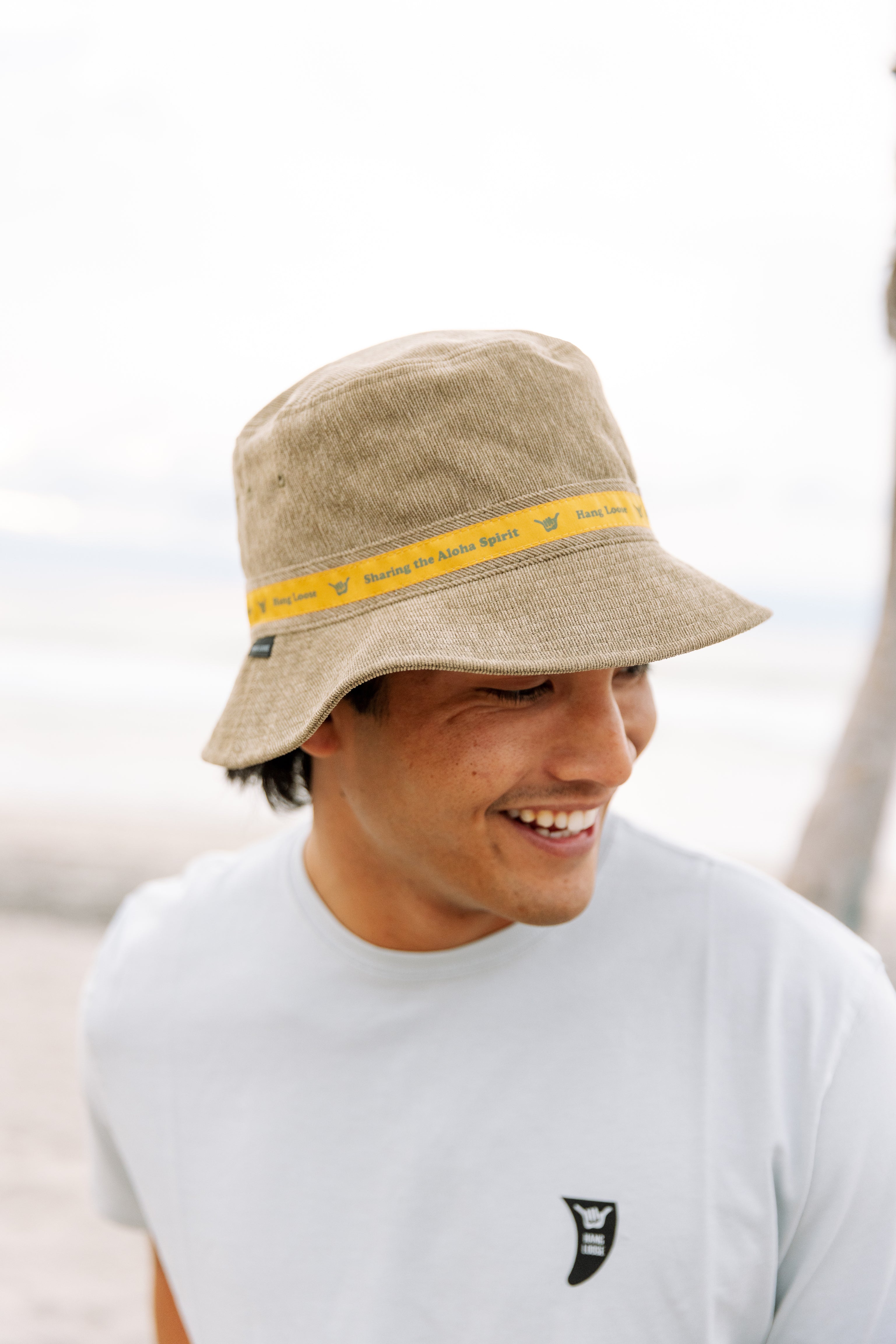 P Loose Cord Hat - Dry Green