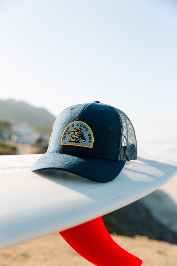 Pelikan Cap - Slate Blue / Grey - Hang Loose