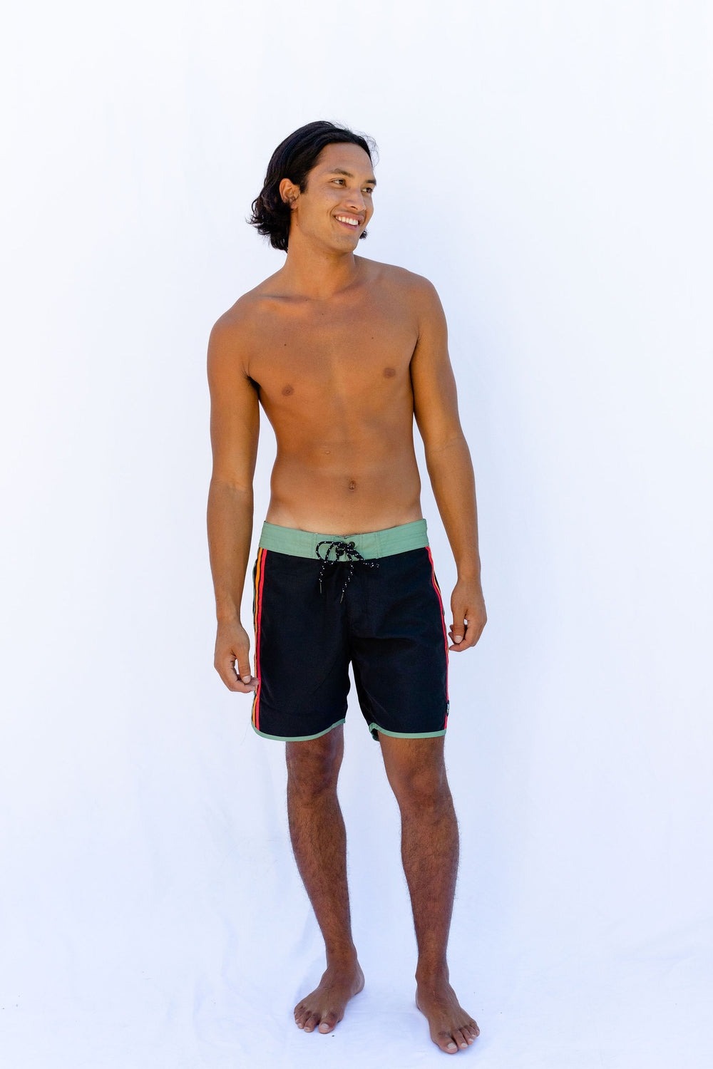 Heritage Boardshort - Black - Hang Loose