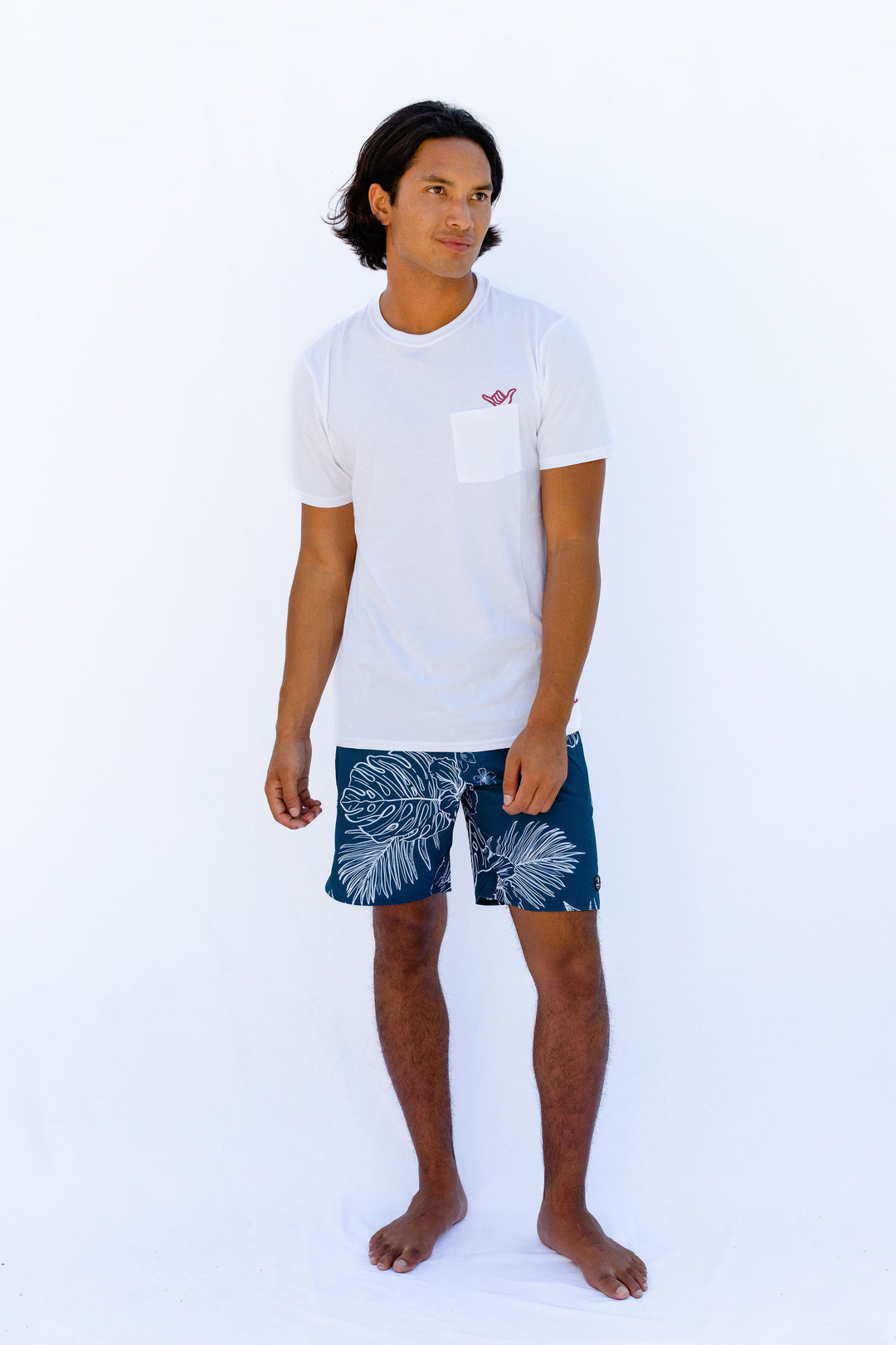 Saquarema Boardshort - Ocean White - Hang Loose